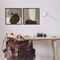 Stupell Industries Brown Hidden Lines 2 pc Framed Giclee Wall Art Set Design by Patricia Pinto